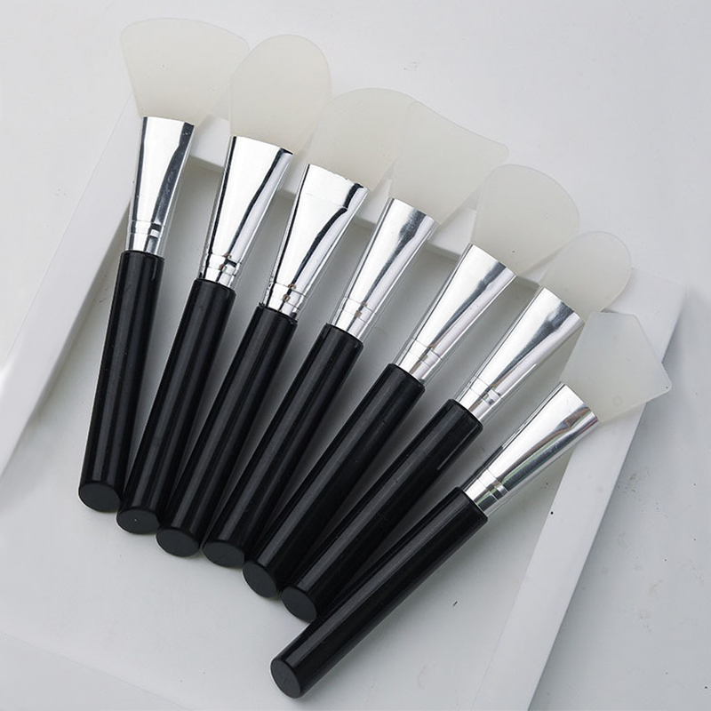 Muddy Puddle Suit - 7pcs Silicone Facial Mask Brush Face