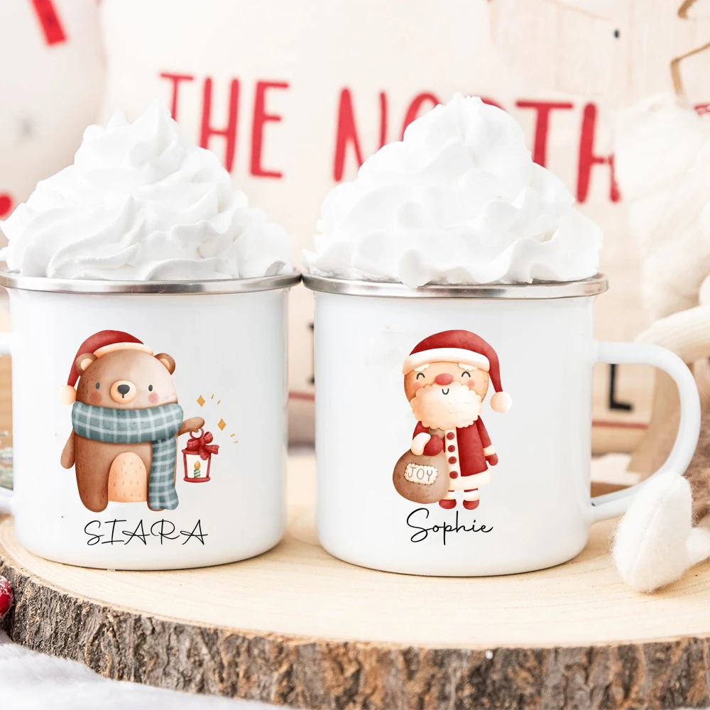 Kids Outdoor Xmas Gifts - Personalised Christmas Childrens Hot Chocolate Mug