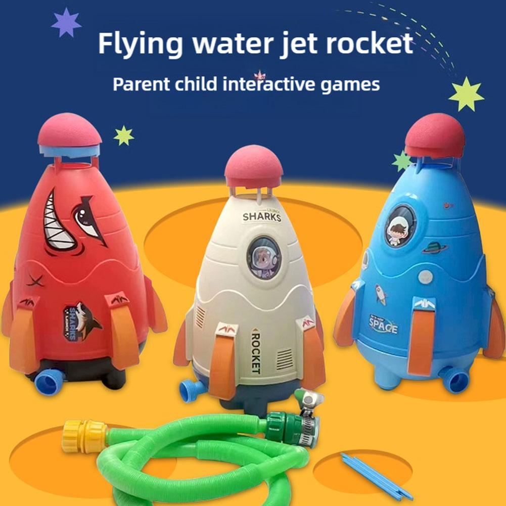 Kids Outdoor Water Toys - Rocket Launcher Toys Rocket Water Sprinklers