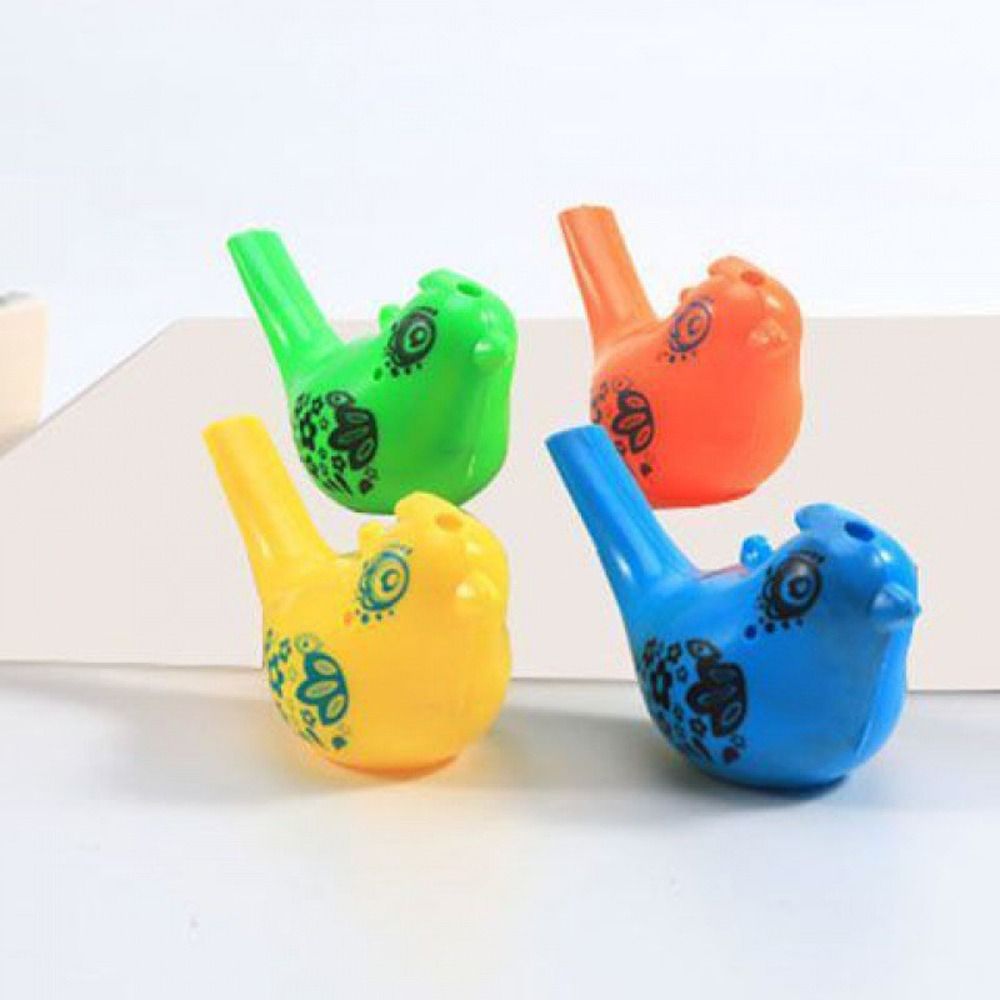 Kids Outdoor Music - 5PCS Colored Water Bird Whistle Outdoor