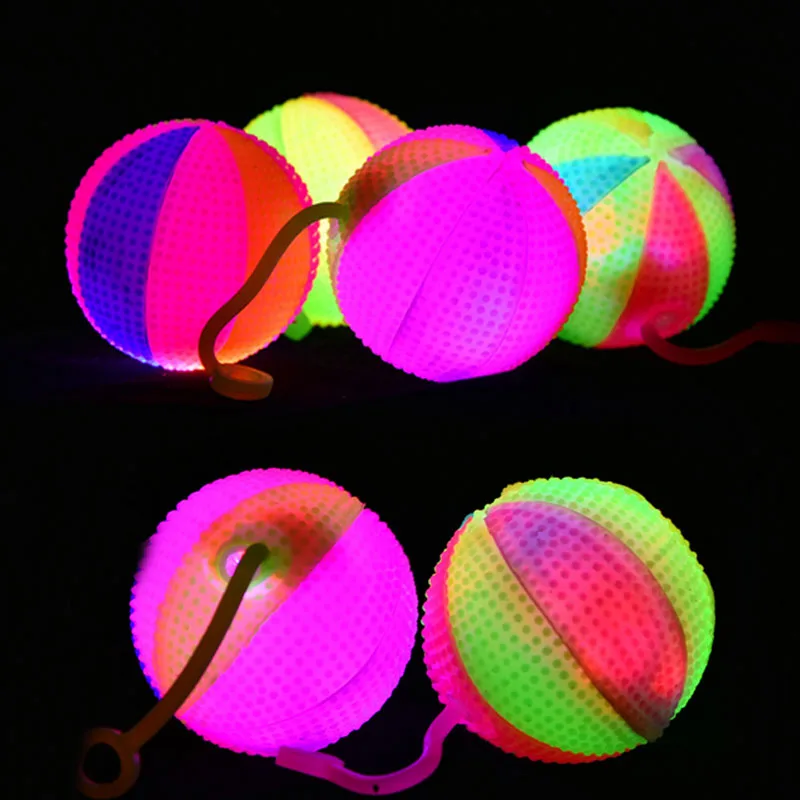 Kids Outdoor Easter Gifts - 12pcs Light Flashing Ringing Bounce Bouncing