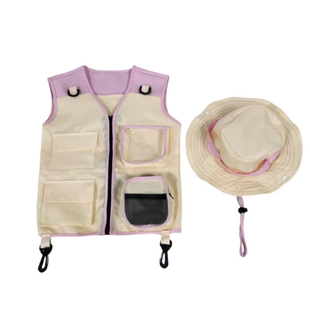 Kids Outdoor Explorer Kit - Summer Clothing Kids Explorer Vest Hat