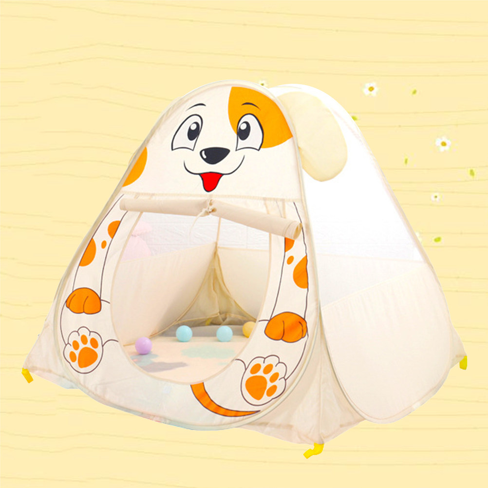 Kids Outdoor Play Tent - Creative Kids Playhouse Tent House Shaped