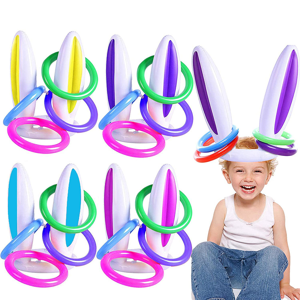 Inflatable Rabbit Ear Throwing - Kids Outdoor Easter Gifts review and price