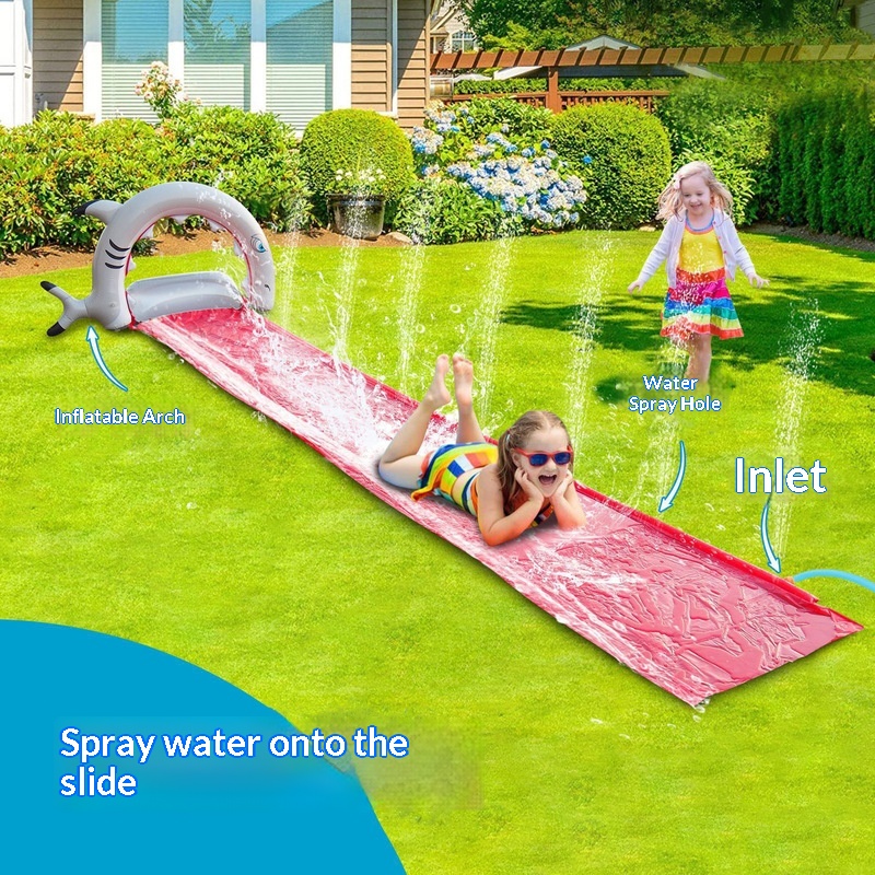 Inflatable Whale Water Slide S - Kids Outdoor Water Toys review and price