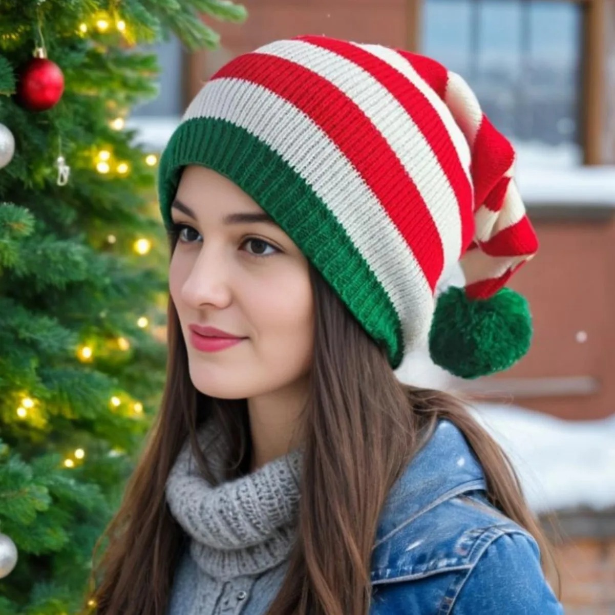 Adults Kids Christmas Hats Non - Kids Outdoor Xmas Gifts review and price