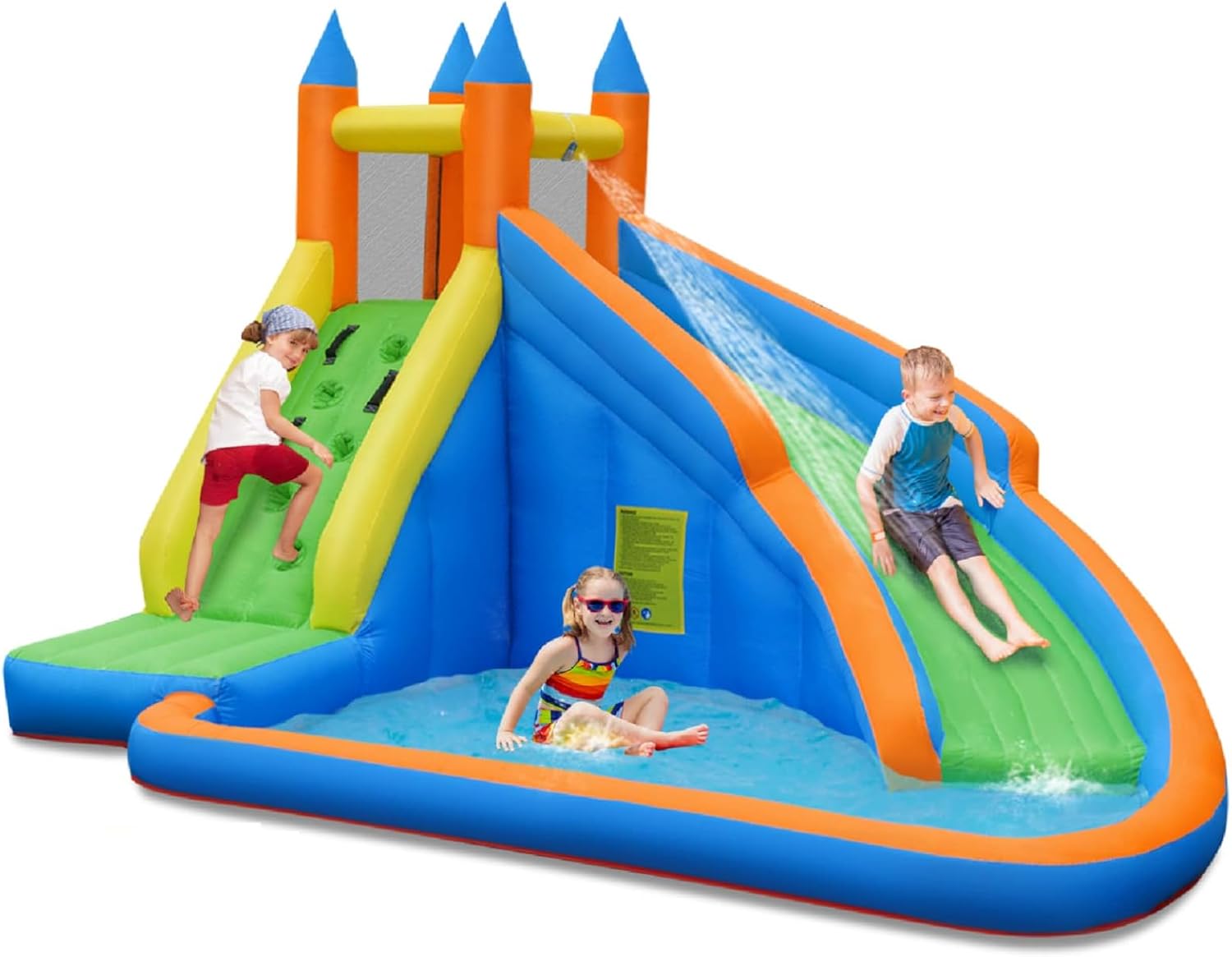 Giant Inflatable Water Park Bo - Kids Outdoor Climbing review and price