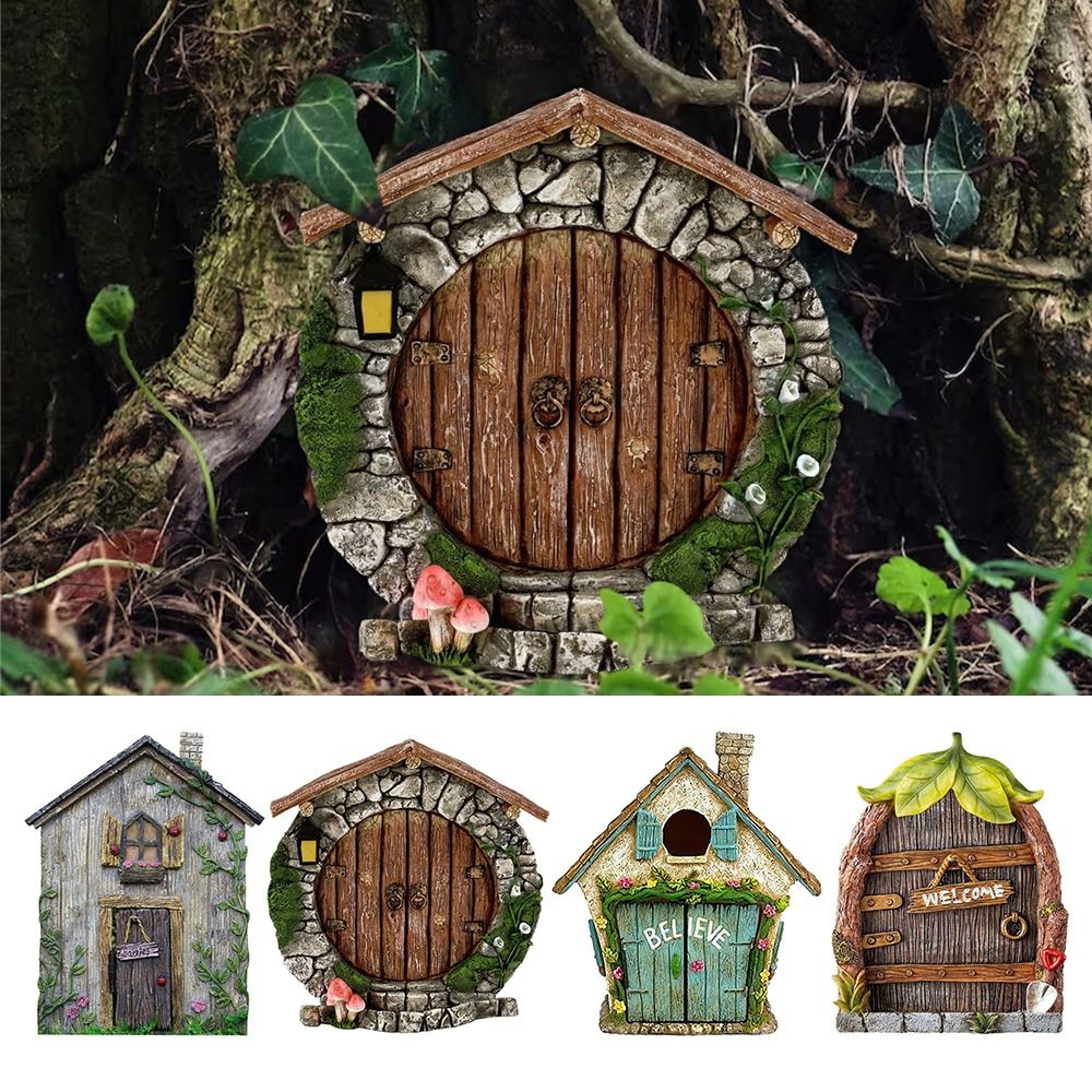 Engraved Design Wooden Miniatu - Kids Outdoor Fairy Garden review and price