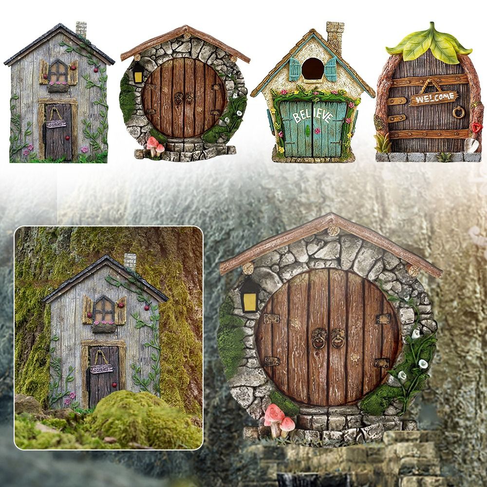 Engraved Design Wooden Miniatu - Kids Outdoor Fairy Garden review and price