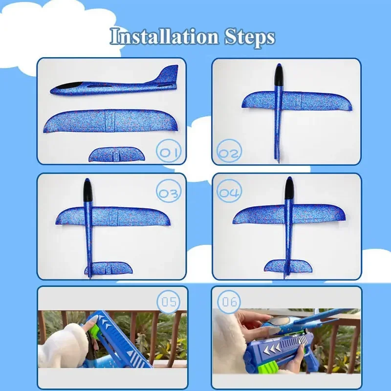 Kids 24/34cm Foam Plane Toy Gu - Kids Outdoor Xmas Gifts review and price