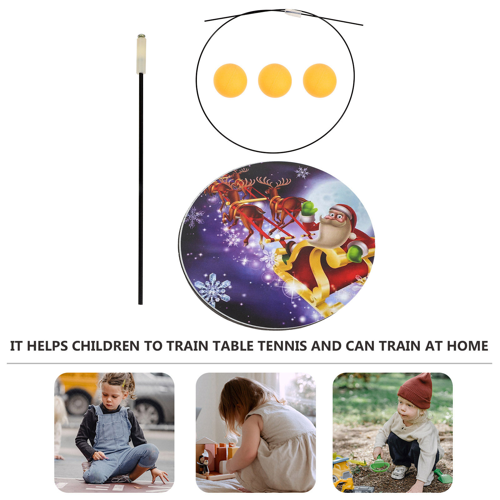 1Set Table Tennis Training Dev - Kids Outdoor Table review and price
