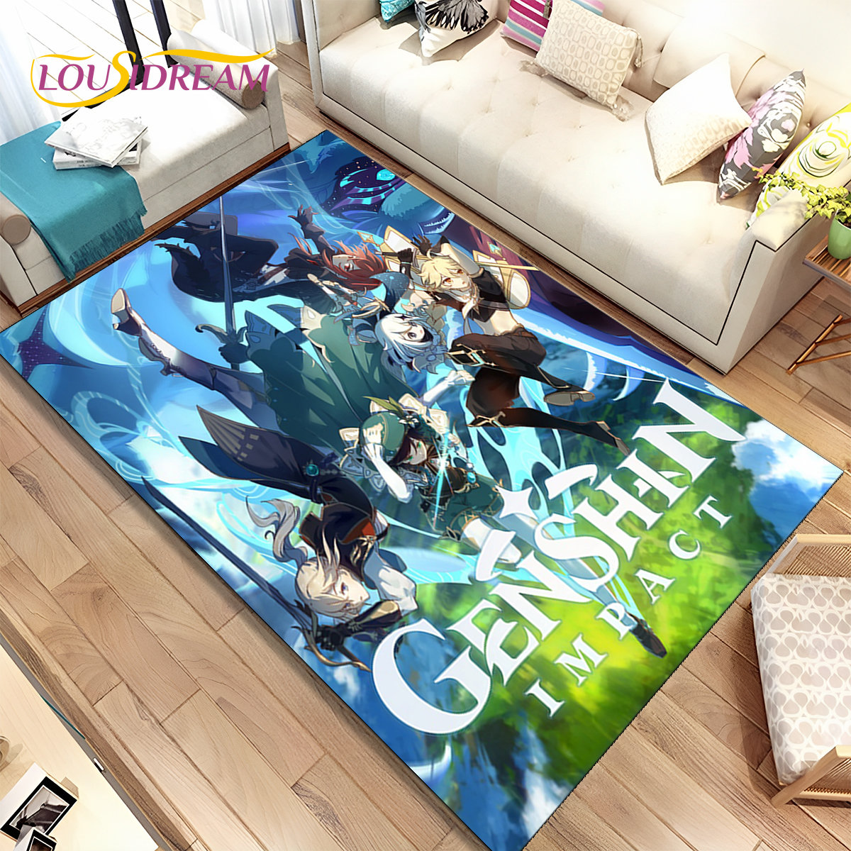 Genshin Impact Cartoon Game Ar - Kids Outdoor Area review and price