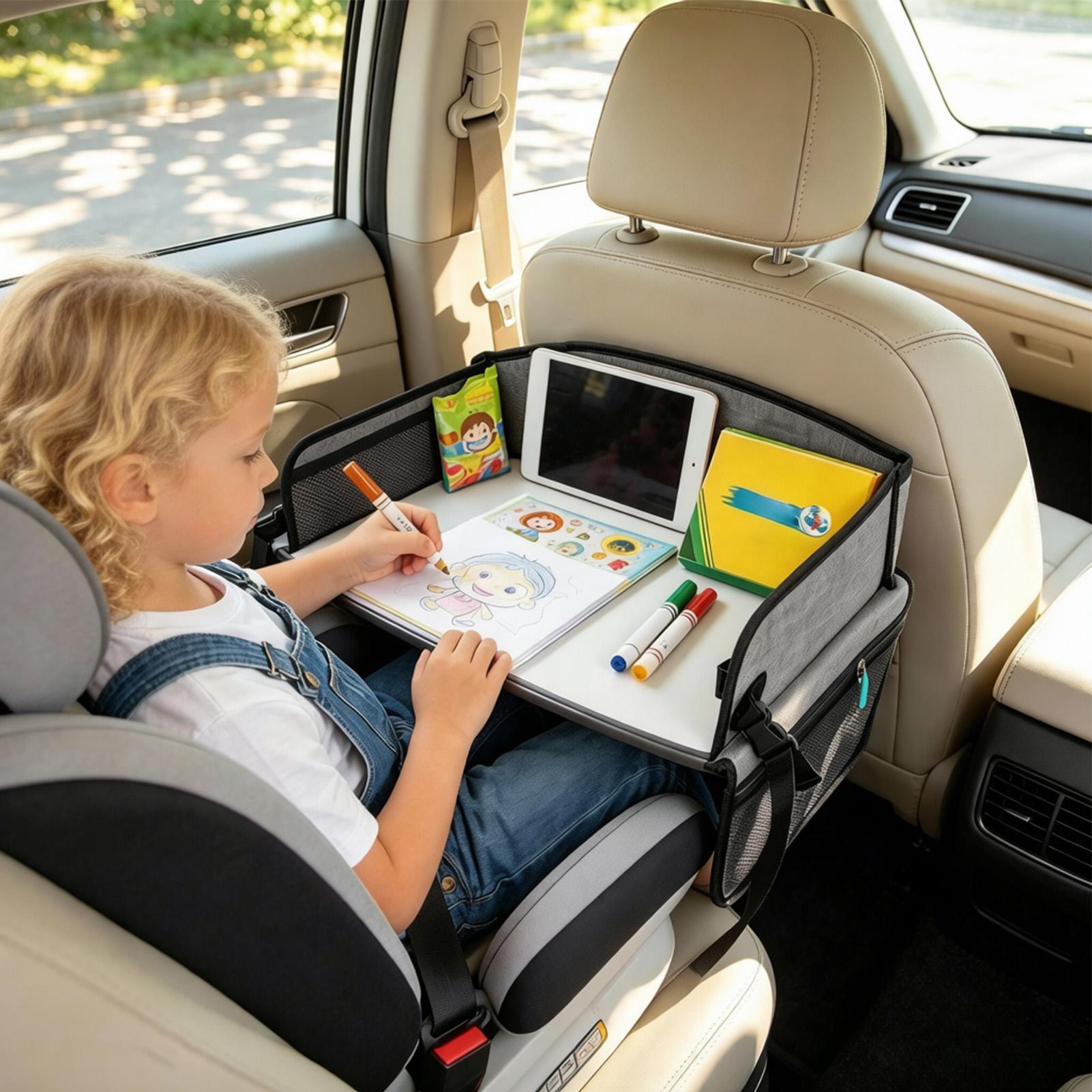 Car Seat Travel Tray With Pock - Kids Outdoor Table review and price