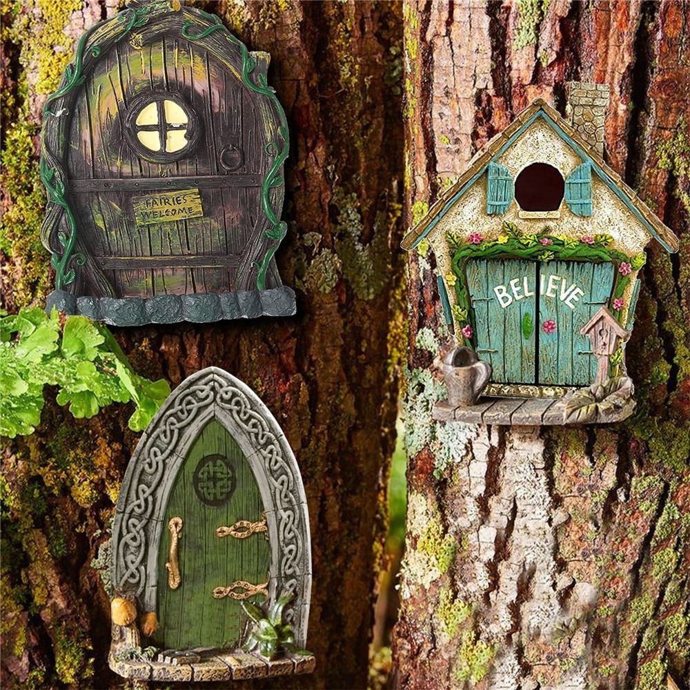 Engraved Design Wooden Miniatu - Kids Outdoor Fairy Garden review and price