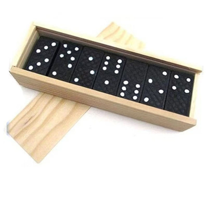 28pcs/Set Wooden Domino Board  - Kids Outdoor Table review and price