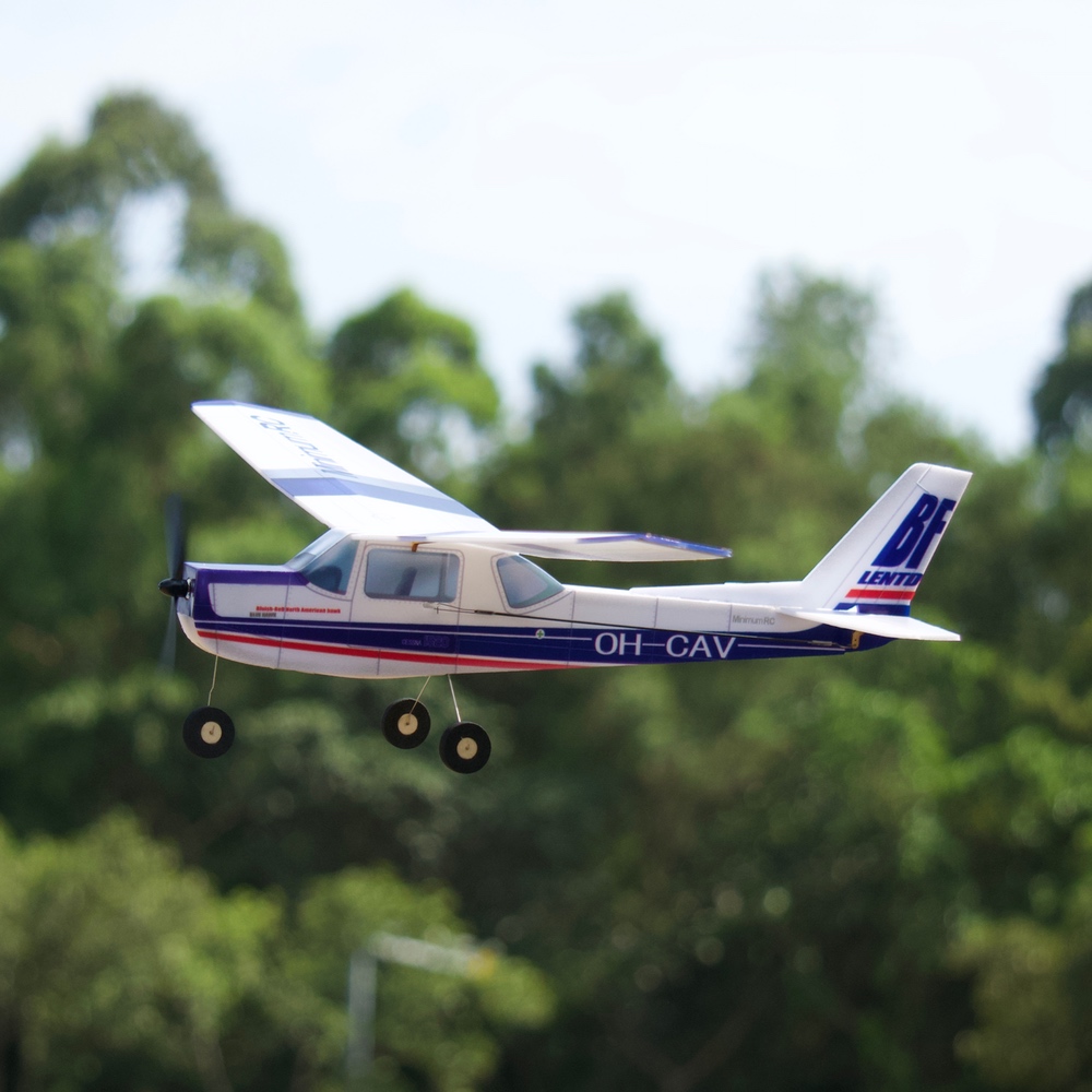 MinimumRC Plane Kit Blue Cessn - Kids Outdoor Play Equipment review and price