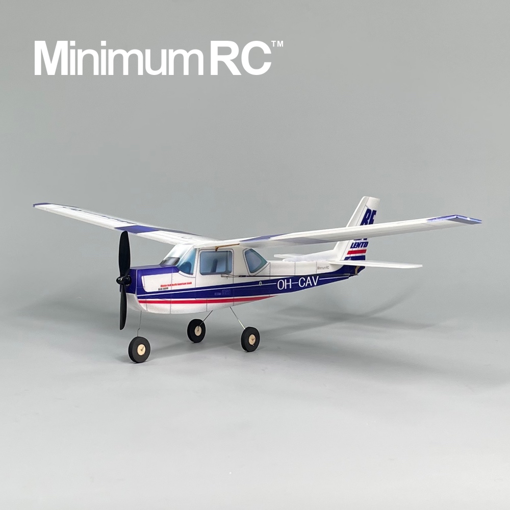 MinimumRC Plane Kit Blue Cessn - Kids Outdoor Play Equipment review and price