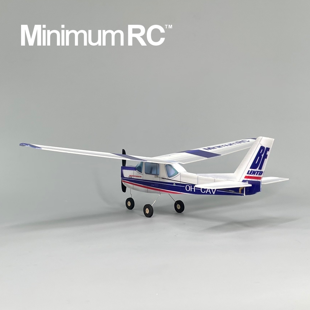 MinimumRC Plane Kit Blue Cessn - Kids Outdoor Play Equipment review and price