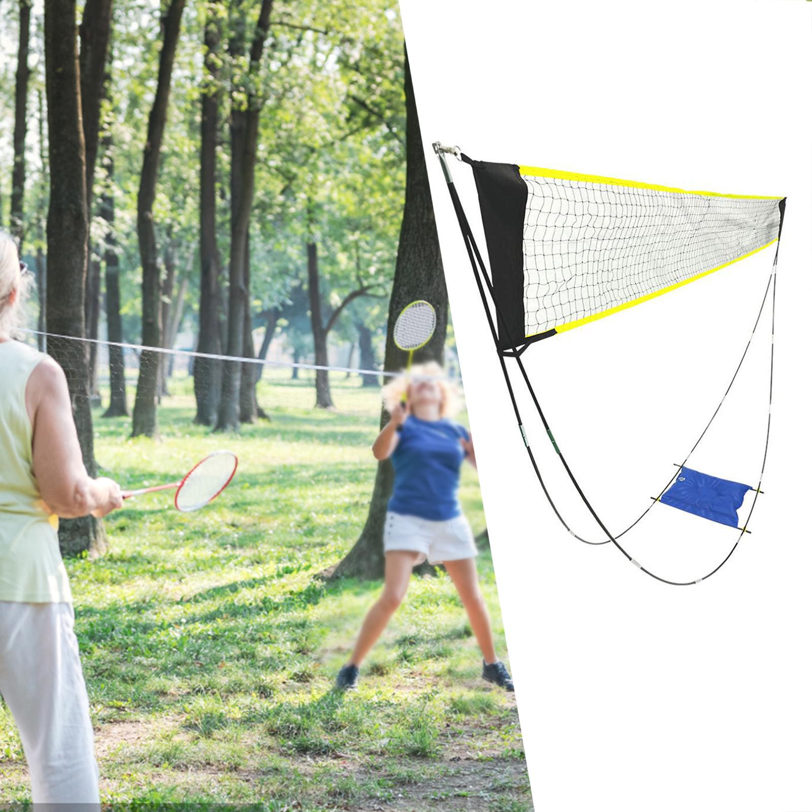 Badminton Net with Storage Bag - Kids Outdoor Volleyball Net review and price