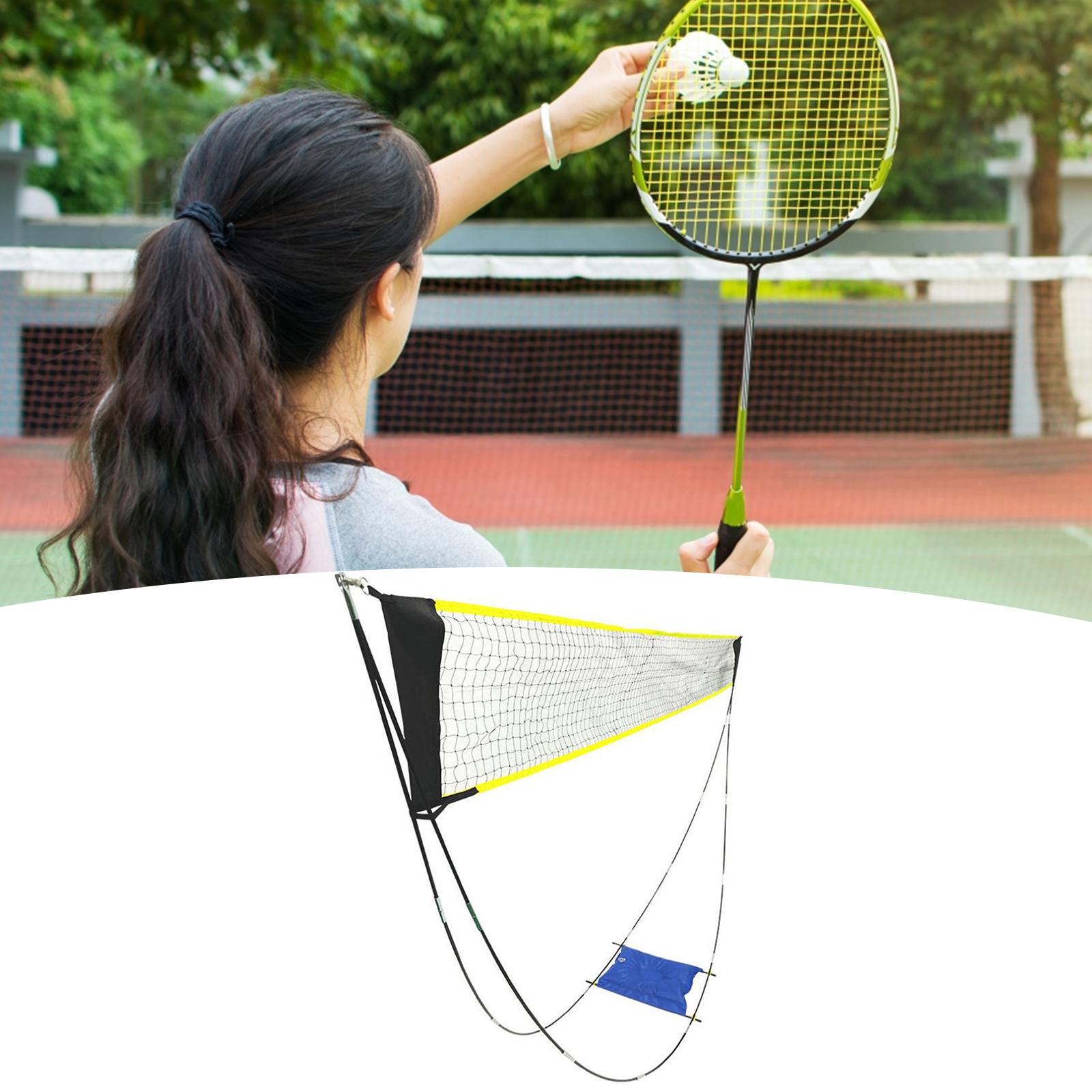 Badminton Net with Storage Bag - Kids Outdoor Volleyball Net review and price