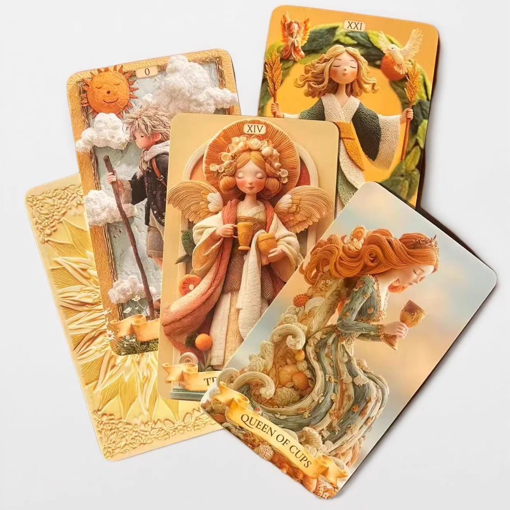 78 Tarot Cards Set, 13x8 Cm Th - Muddy Puddle Suit review and price