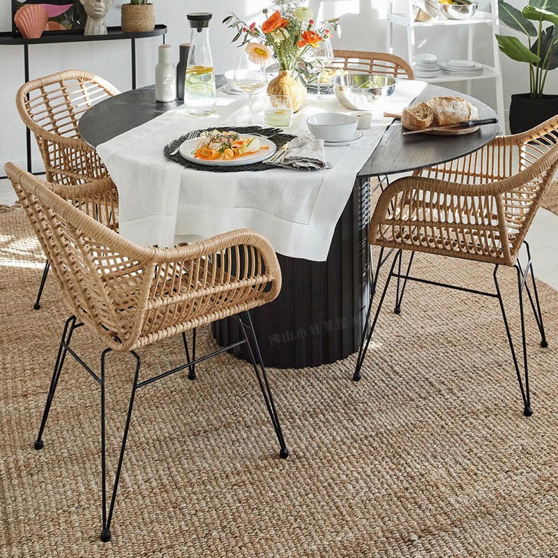 MOMO Ins Rattan Outdoor Balcon - Kids Outdoor Dining Table review and price