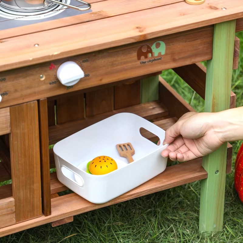 Outdoor Wooden Kitchen for Kid - Kids Outdoor Mud Kitchen Accessories review and price