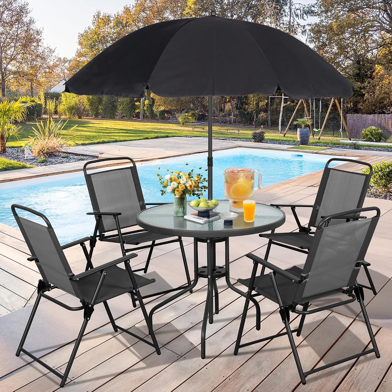 Metal Patio Dining Set Outdoor - Kids Outdoor Dining Table review and price