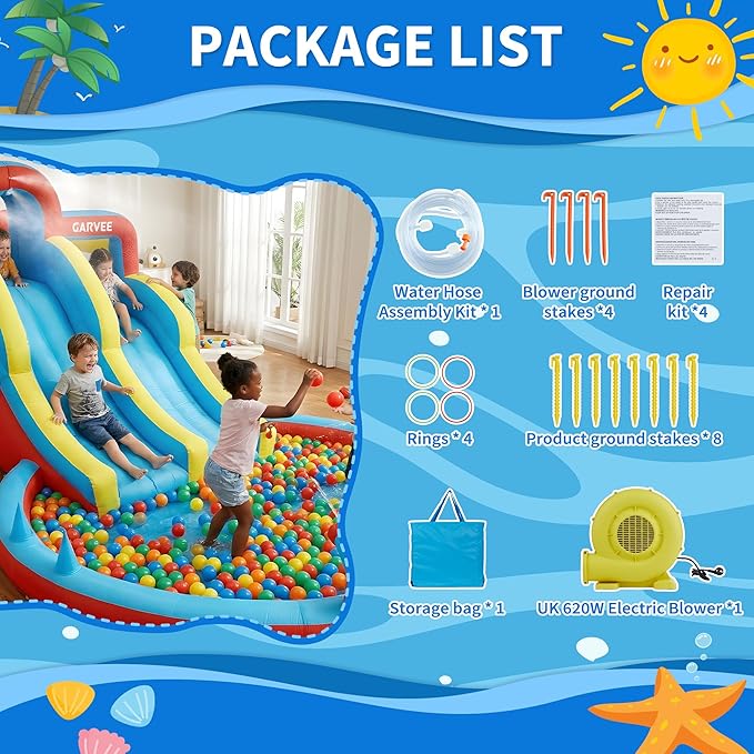 All-Season 8-in-1 Inflatable W - Kids Outdoor Climbing review and price