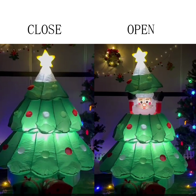 6 Ft Inflatable Christmas Tree - Kids Outdoor Xmas Gifts review and price