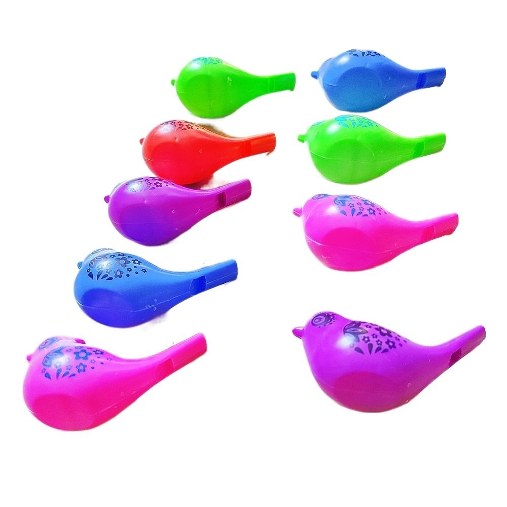 5PCS Colored Water Bird Whistl - Kids Outdoor Music review and price