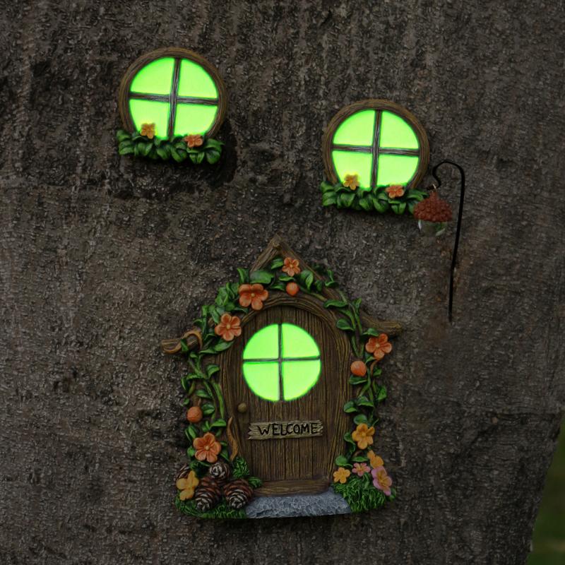 Fairy Door Windows for Trees   - Kids Outdoor Fairy Garden review and price