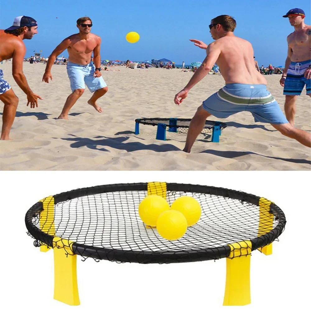 Beach Volleyball Mini Game Set - Kids Outdoor Volleyball Net review and price