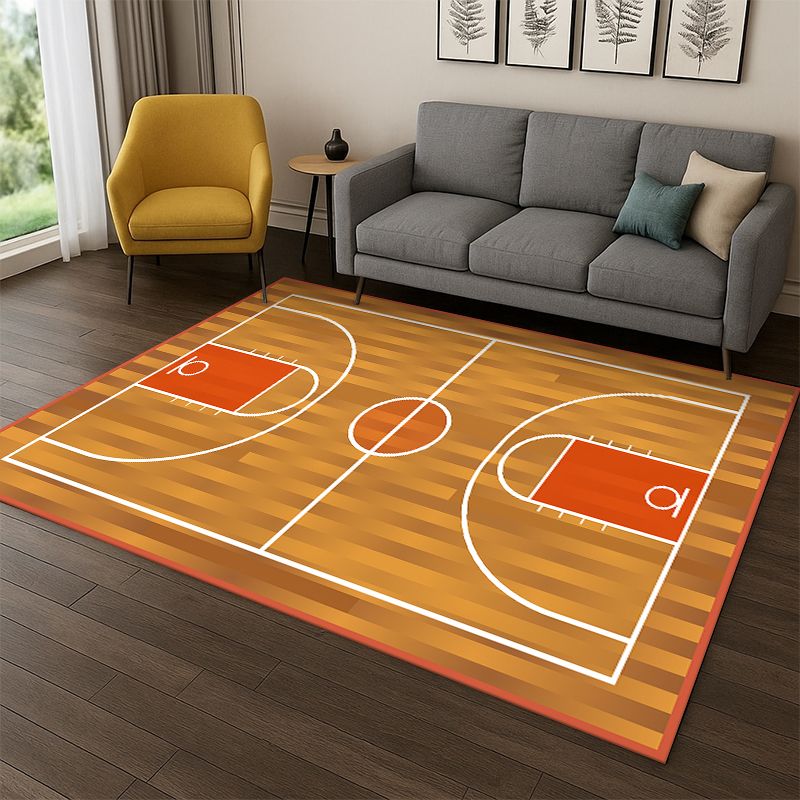 Retro Basketball Court Cartoon - Kids Outdoor Area review and price