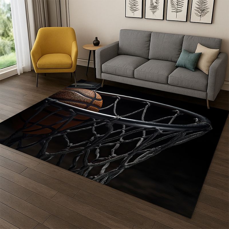 Retro Basketball Court Cartoon - Kids Outdoor Area review and price