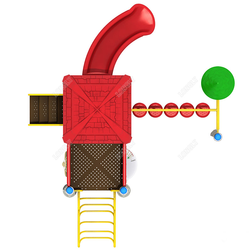 Red Plastic Slide for Kids LLD - Kids Outdoor Area review and price