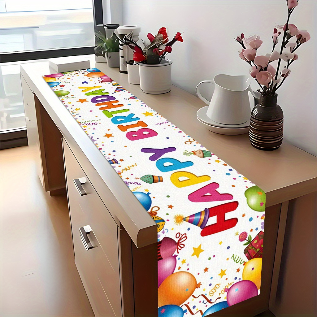 Birthday Celebration Poster Ta - Kids Outdoor Dining Table review and price