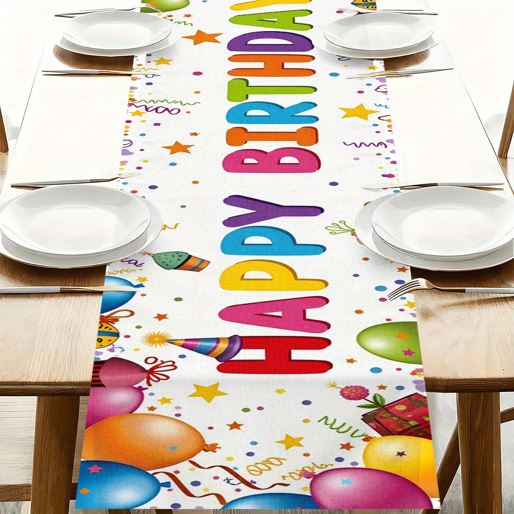 Birthday Celebration Poster Ta - Kids Outdoor Dining Table review and price
