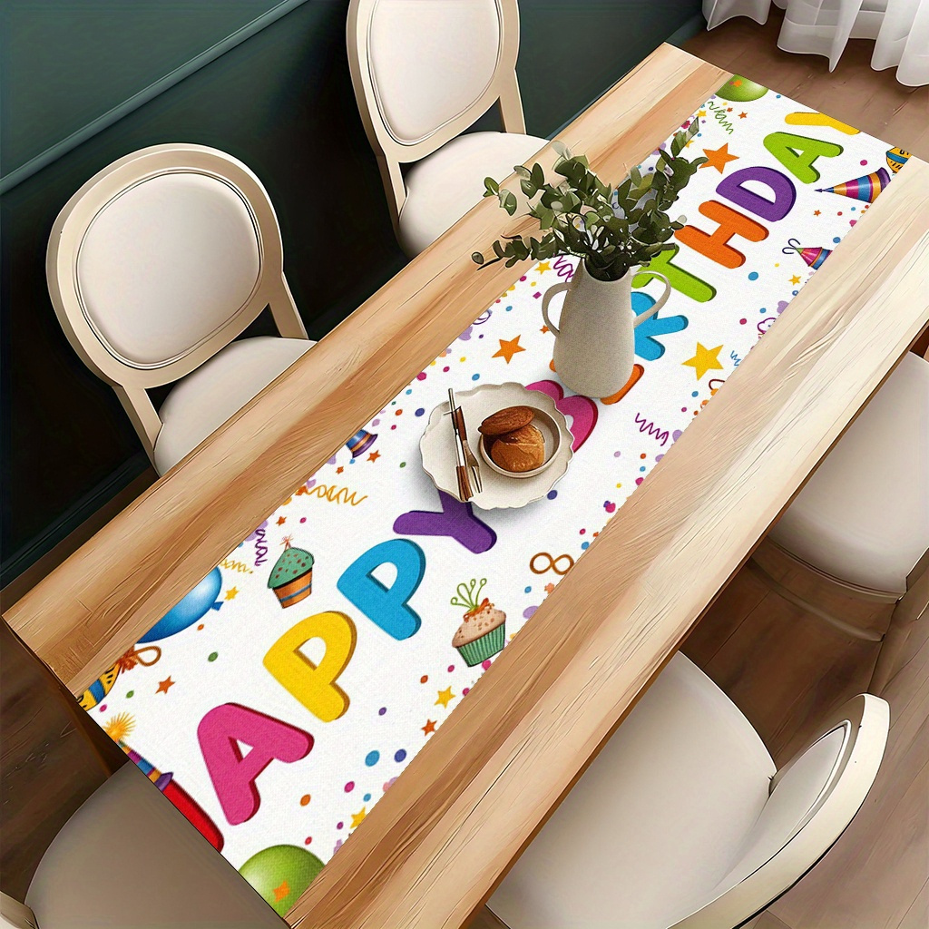Birthday Celebration Poster Ta - Kids Outdoor Dining Table review and price