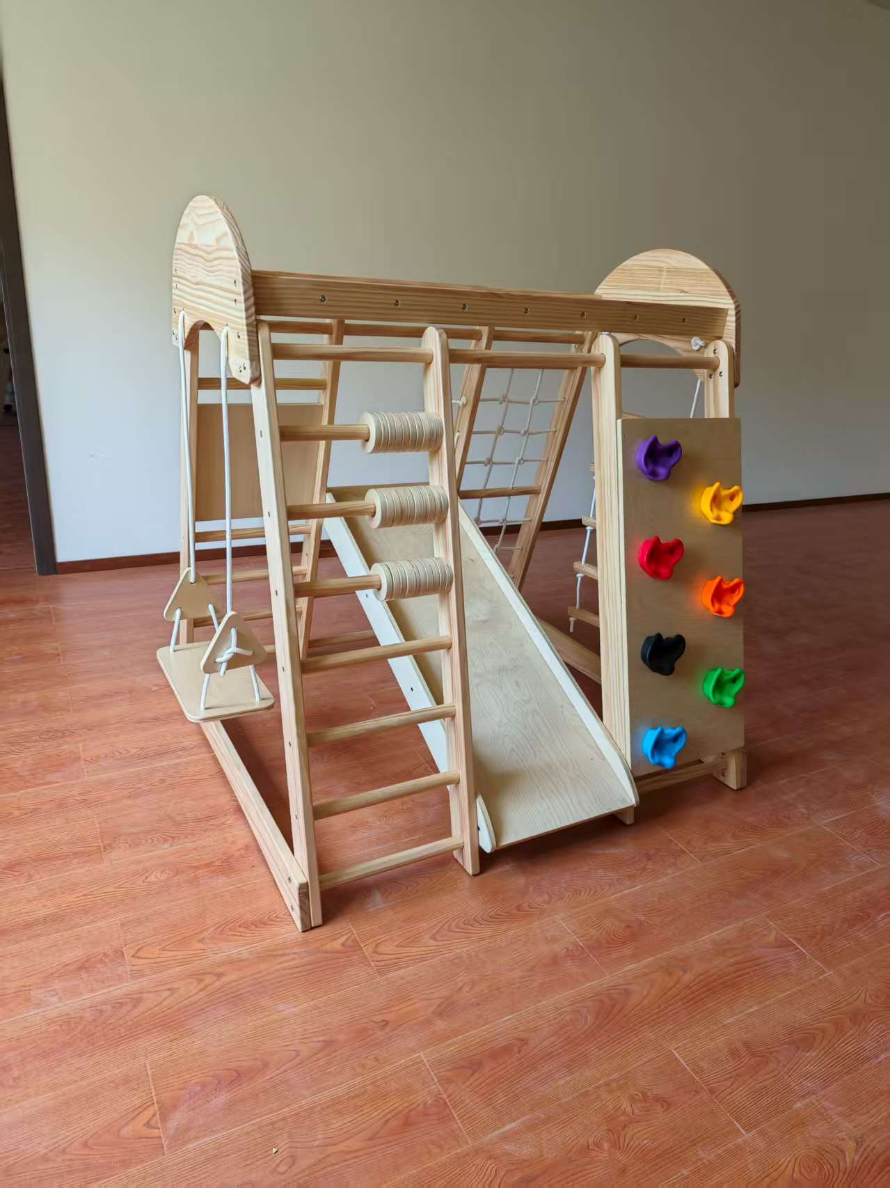 Wooden Kids Climbing Frame Lad - Kids Outdoor Climbing review and price