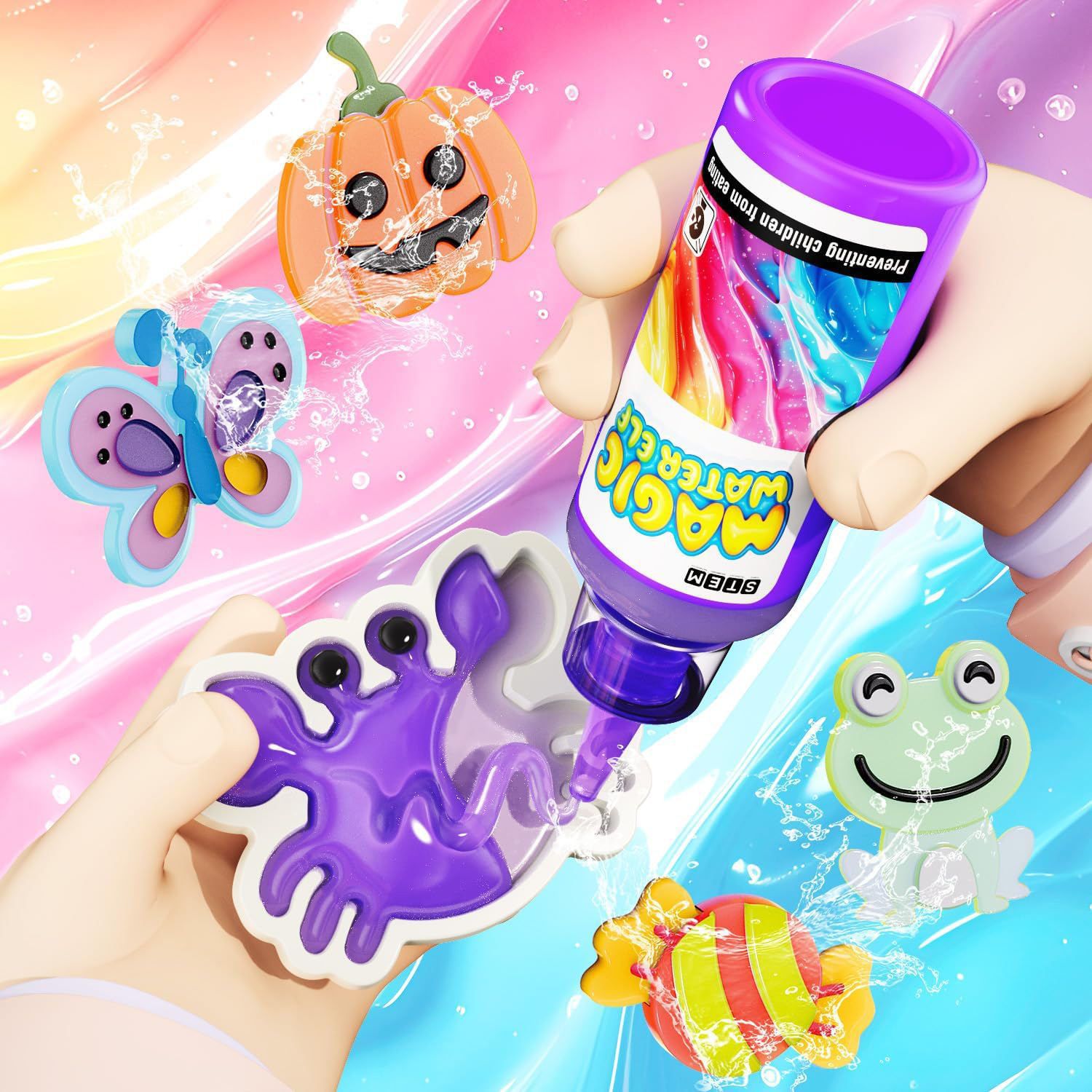 Magic Gel Water Beads Toy: 12- - Kids Outdoor Water Toys review and price