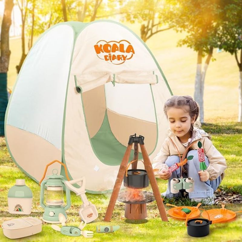 Kids Camping Set Toddler Toys  - Kids Outdoor Play Tent review and price