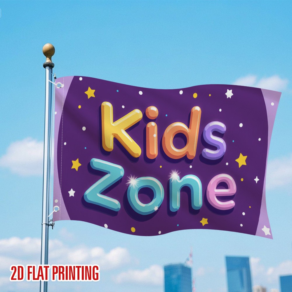 Kids Zone Garden Flag Durable  - Kids Outdoor Zone review and price
