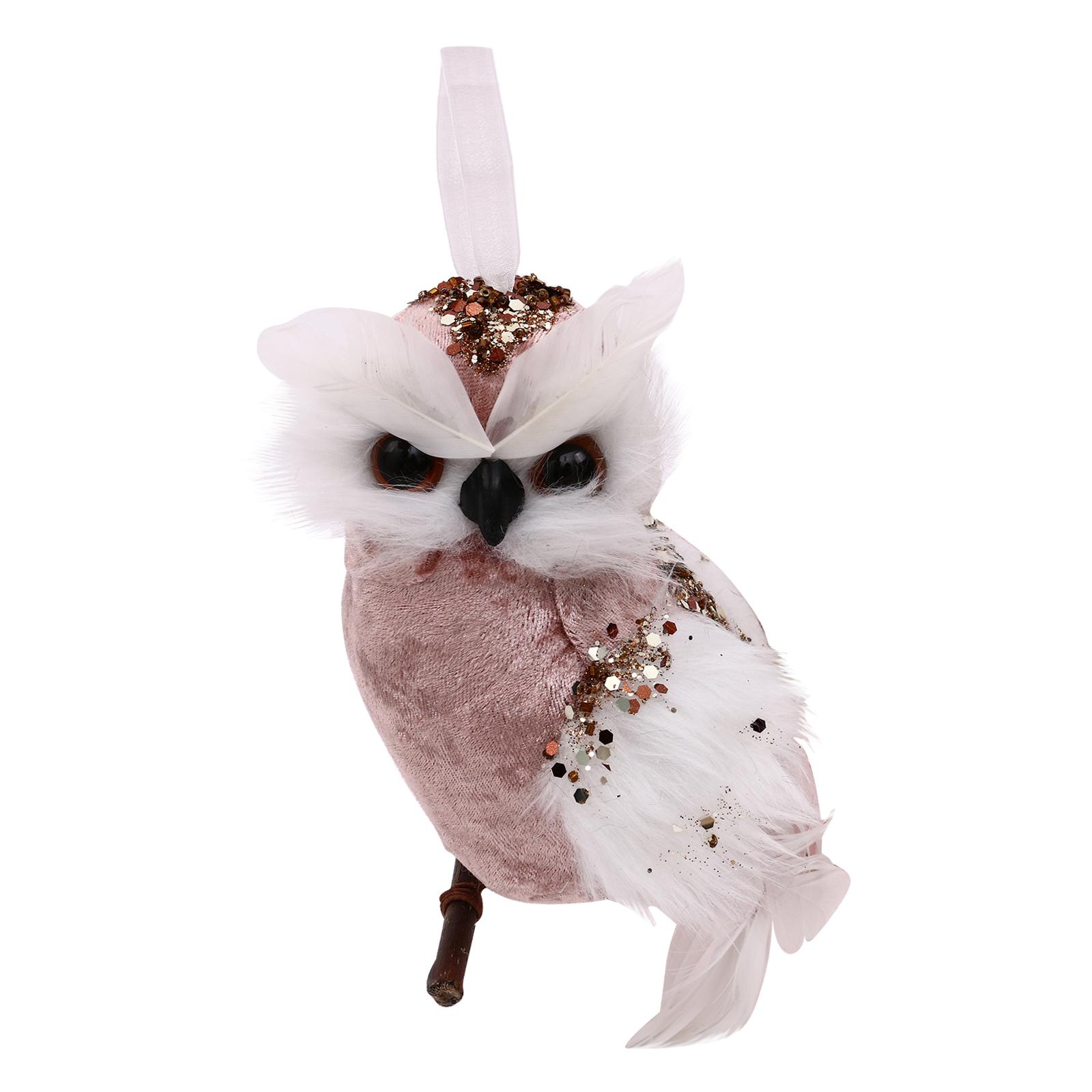 Feathered Owl Sculpture Model  - Kids Outdoor Fairy Garden review and price