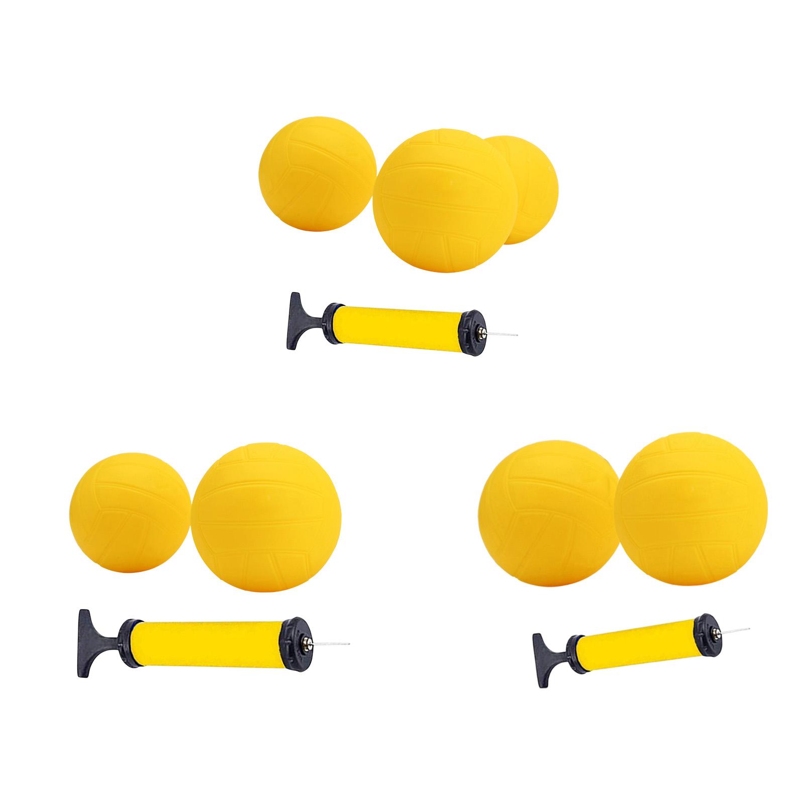Inflatable Mini Volleyball Yel - Kids Outdoor Volleyball Net review and price