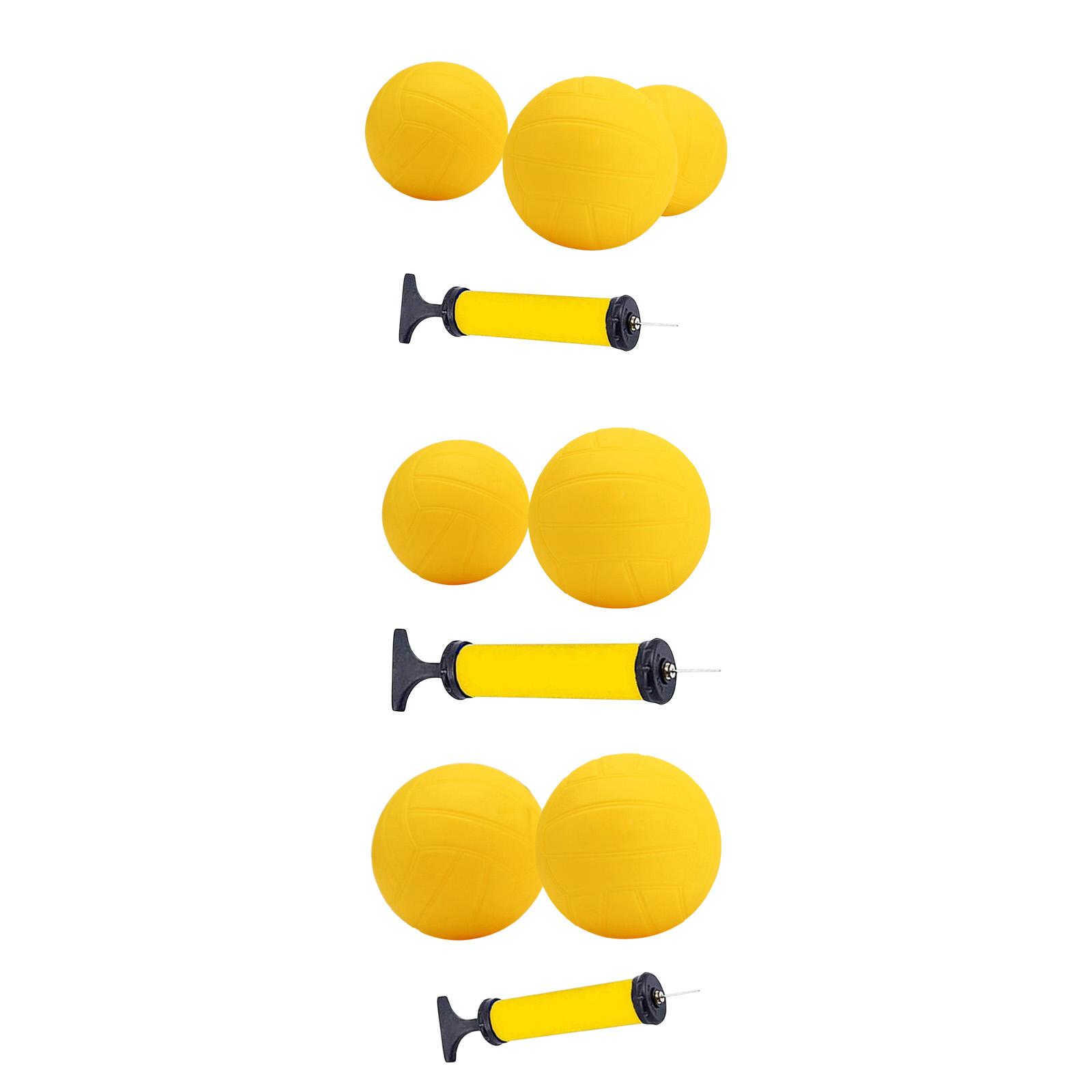 Inflatable Mini Volleyball Yel - Kids Outdoor Volleyball Net review and price