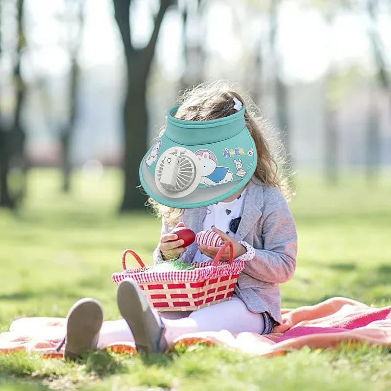 Kids Sun Visor Rechargeable Fa - Kids Outdoor Area review and price