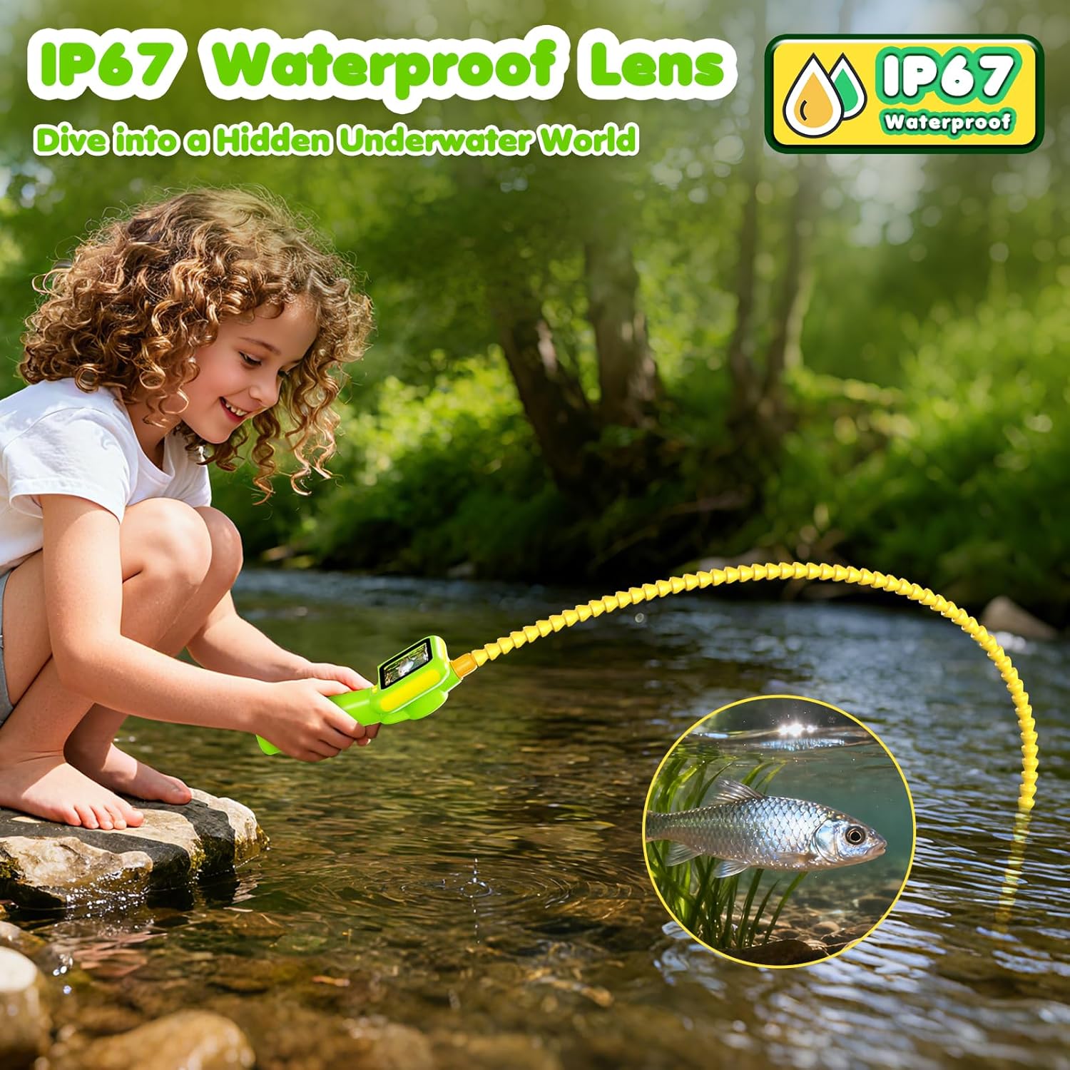 Endoscope for Kids, Borescope  - Kids Outdoor Explorer Kit review and price