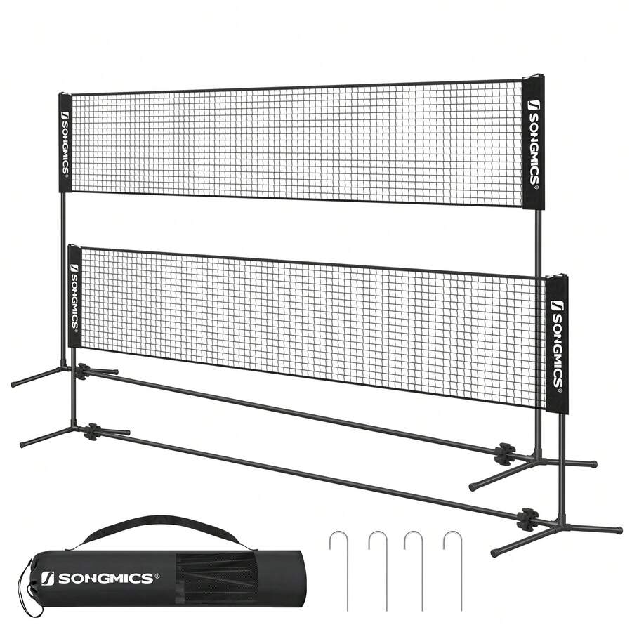 Badminton Net, Height Adjustab - Kids Outdoor Volleyball Net review and price