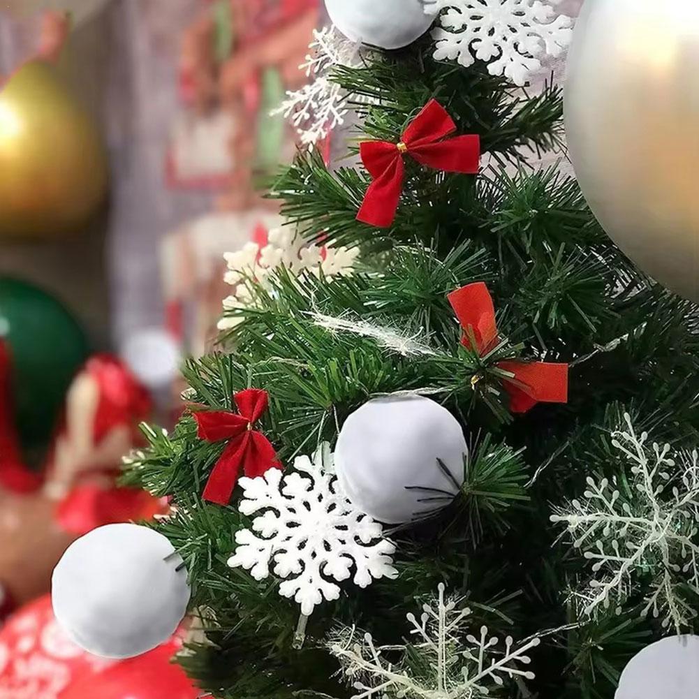 6/8/10cm Soft Snow Fake Balls  - Kids Outdoor Xmas Gifts review and price